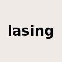 lasing是什么意思
