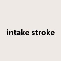 intake stroke是什么意思