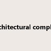 architectural complex是什么意思