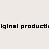 original production是什么意思