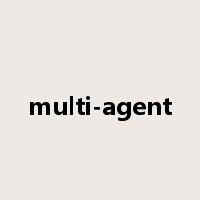 multi-agent是什么意思