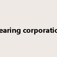clearing corporation是什么意思