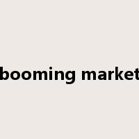 booming market是什么意思
