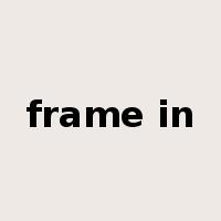 frame in是什么意思
