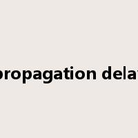 propagation delay是什么意思