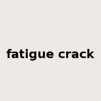 fatigue crack是什么意思