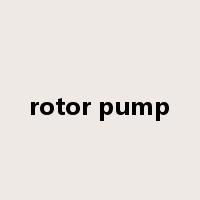 rotor pump是什么意思