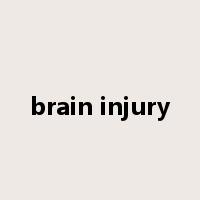 brain injury是什么意思
