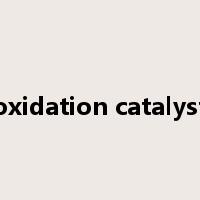 oxidation catalyst是什么意思