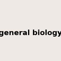 general biology是什么意思
