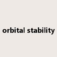 orbital stability是什么意思