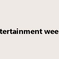 entertainment weekly是什么意思