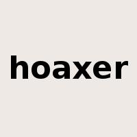 hoaxer是什么意思