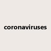 coronaviruses是什么意思