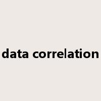 data correlation是什么意思