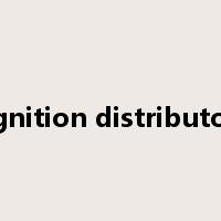 ignition distributor是什么意思