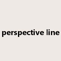 perspective line是什么意思