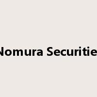 Nomura Securities是什么意思