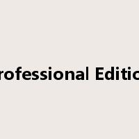 Professional Edition是什么意思
