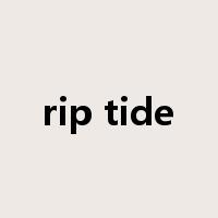 rip tide是什么意思