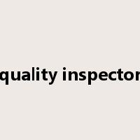 quality inspector是什么意思