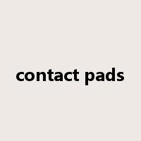 contact pads是什么意思