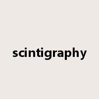 scintigraphy是什么意思