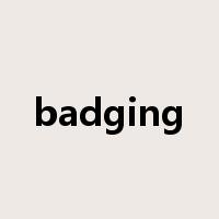 badging是什么意思