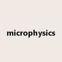 microphysics是什么意思