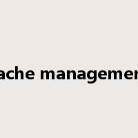 cache management是什么意思