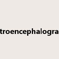 electroencephalographic是什么意思