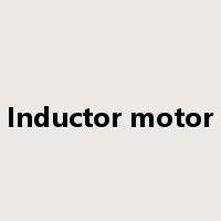 Inductor motor是什么意思