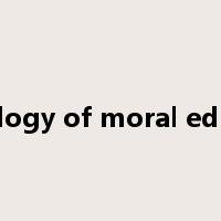 psychology of moral education是什么意思