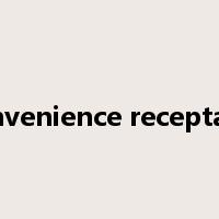 convenience receptacle是什么意思