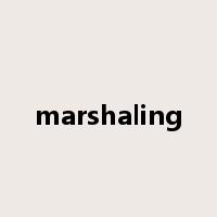 marshaling是什么意思