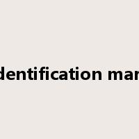 identification mark是什么意思
