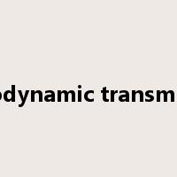 hydrodynamic transmission是什么意思