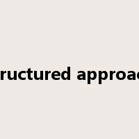 structured approach是什么意思