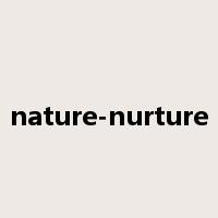 nature-nurture是什么意思
