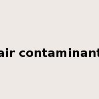 air contaminant是什么意思