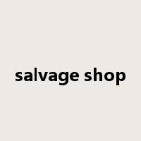 salvage shop是什么意思