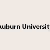 Auburn University是什么意思