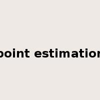 point estimation是什么意思