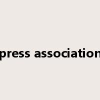 press association是什么意思