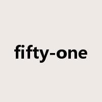 fifty-one是什么意思