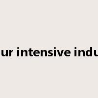 labour intensive industry是什么意思