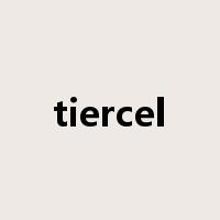 tiercel是什么意思