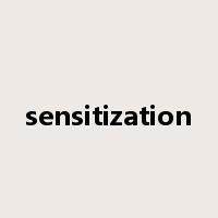sensitization是什么意思
