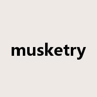 musketry是什么意思