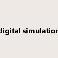 digital simulation是什么意思